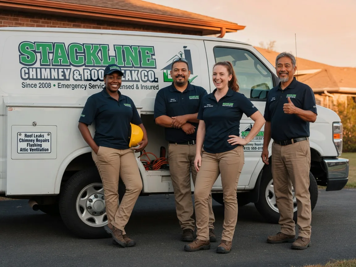 Chimney flashing repair company in Home, KS